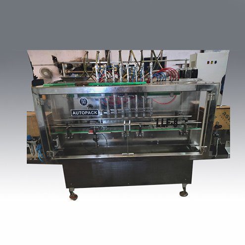 Automatic Linear Liquid Filling Machine (LLF-2 to LLF-16 heads)
