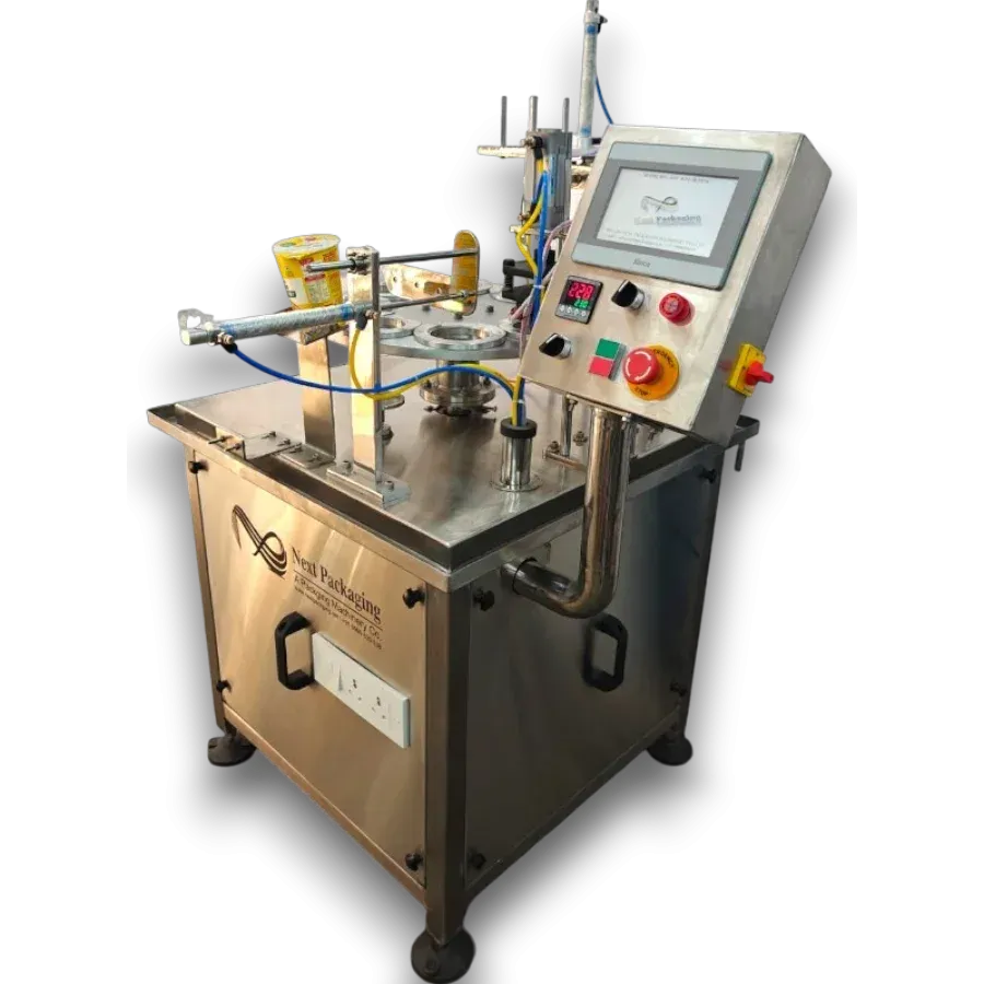 Automatic Rotary Cup Sealing Machine